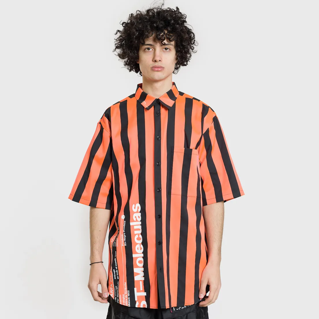 Marcelo Burlon Мужская рубашка Warning