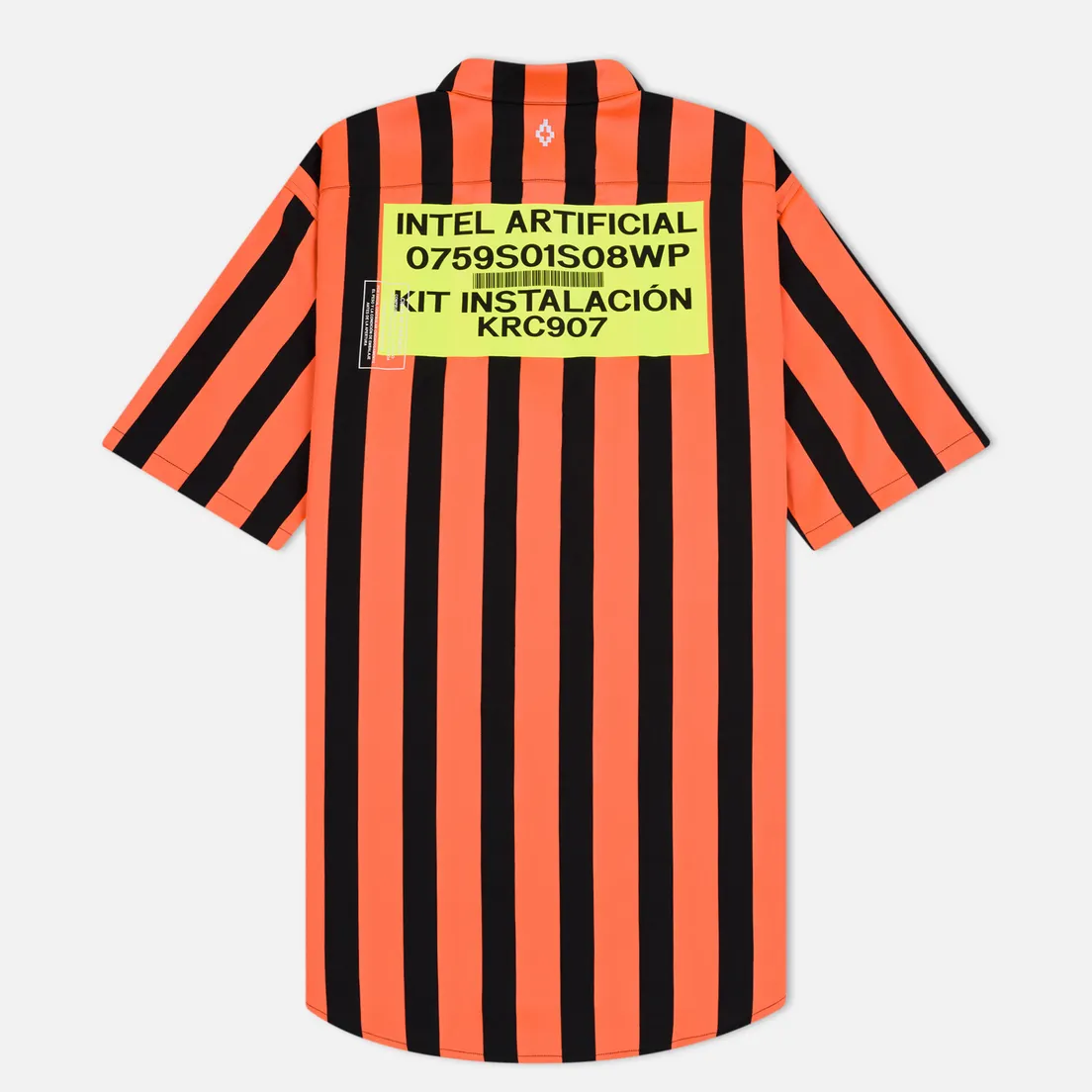 Marcelo Burlon Мужская рубашка Warning