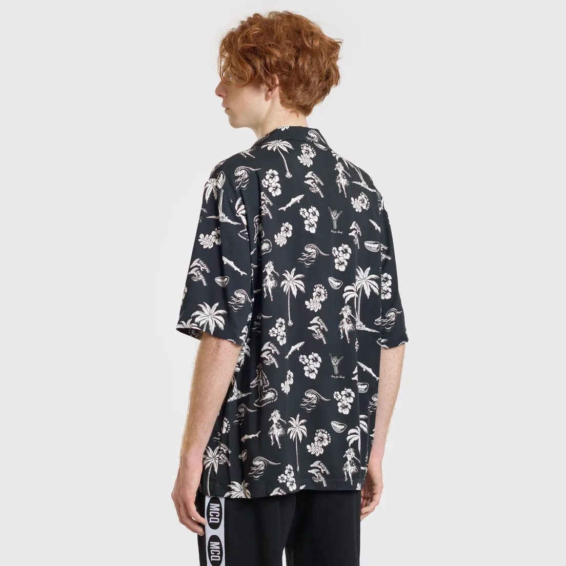 McQ Alexander McQueen Мужская рубашка Billy 03 Hawaii Print