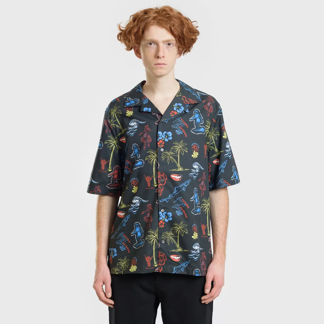 McQ Alexander McQueen Мужская рубашка Billy 03 Surfer Zombie