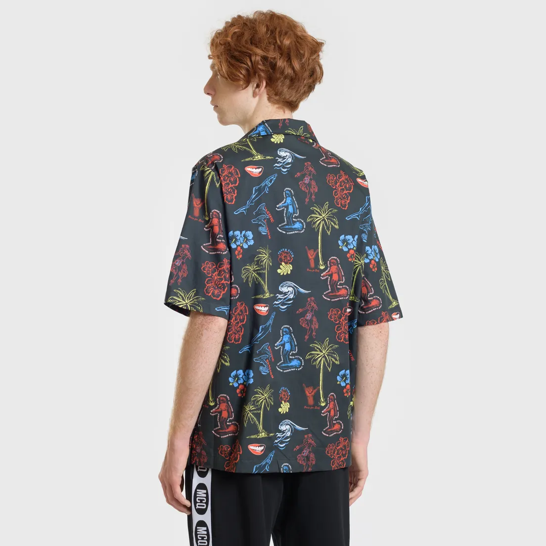 McQ Alexander McQueen Мужская рубашка Billy 03 Surfer Zombie