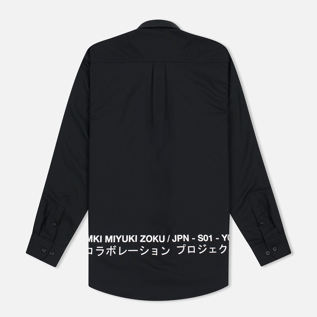MKI Miyuki-Zoku Мужская рубашка Coded Oxford