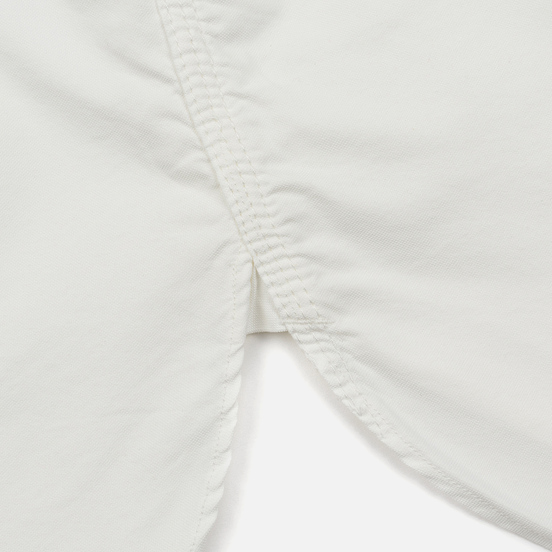 Мужская рубашка Nanamica Button Down Wind Nylon/Cotton White