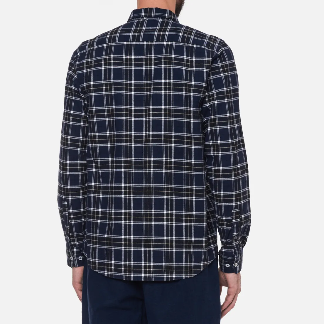 Norse Projects Мужская рубашка Anton Brushed Flannel Check