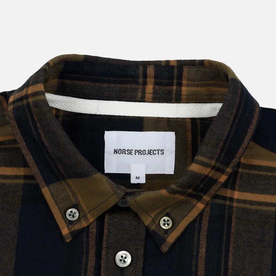 Norse Projects Мужская рубашка Anton Brushed Flannel Check