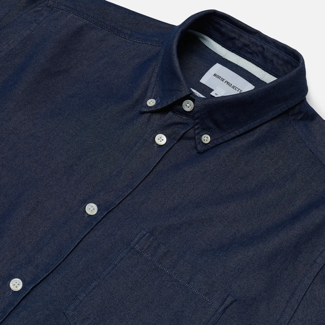Norse Projects Мужская рубашка Anton Denim