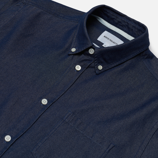 Мужская рубашка Norse Projects Anton Denim Rinsed