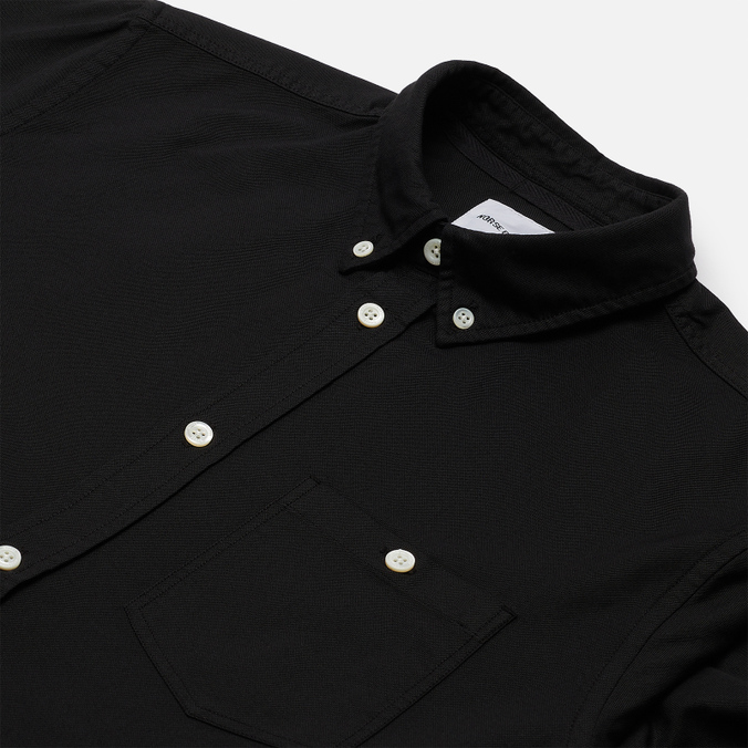 Мужская рубашка Norse Projects, цвет чёрный, размер XL N40-0456-9999 Anton Oxford - фото 2