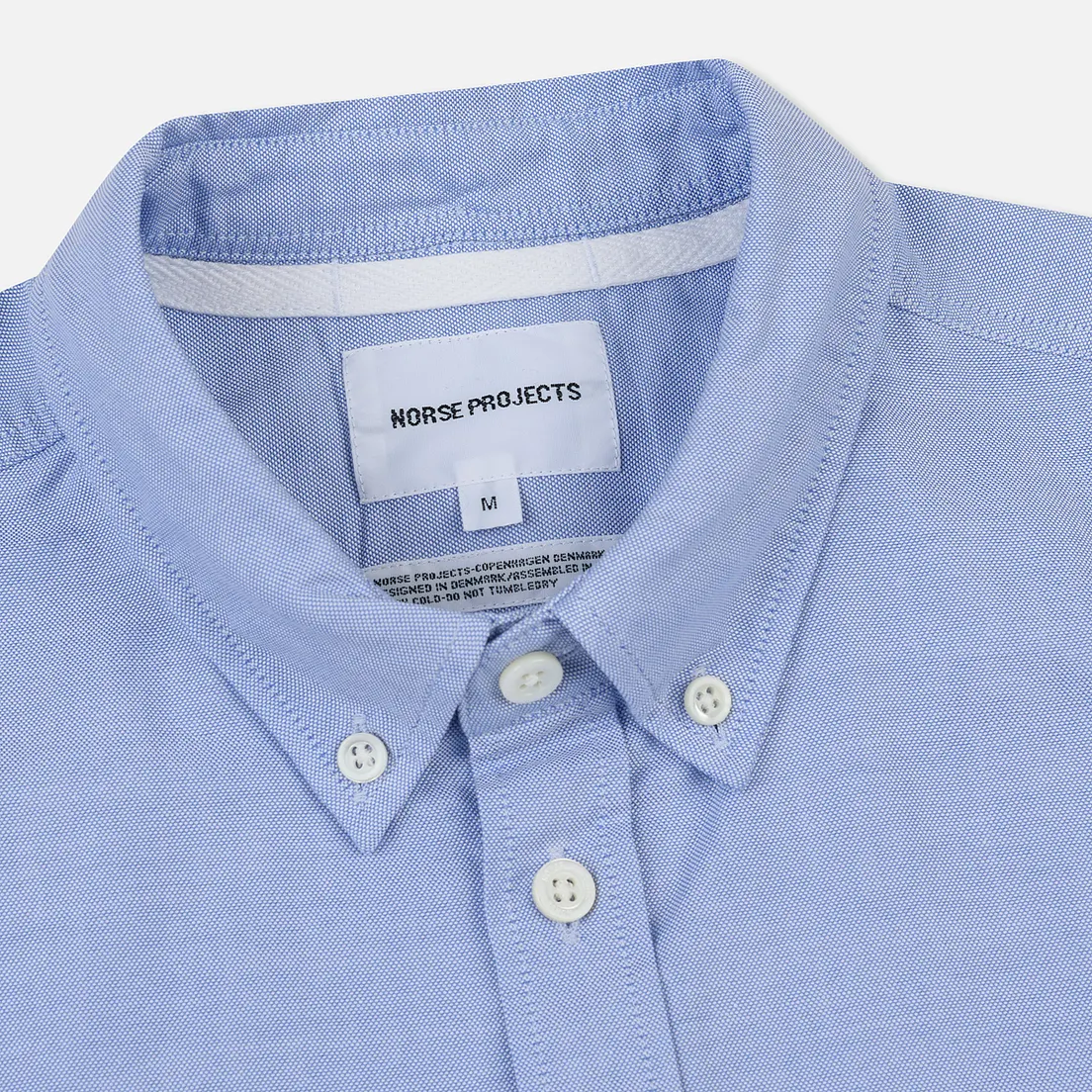 Norse Projects Мужская рубашка Anton Oxford Logo