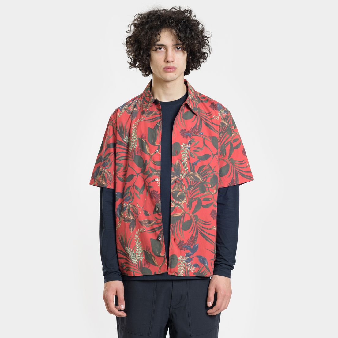 Norse Projects Мужская рубашка Carsten Print