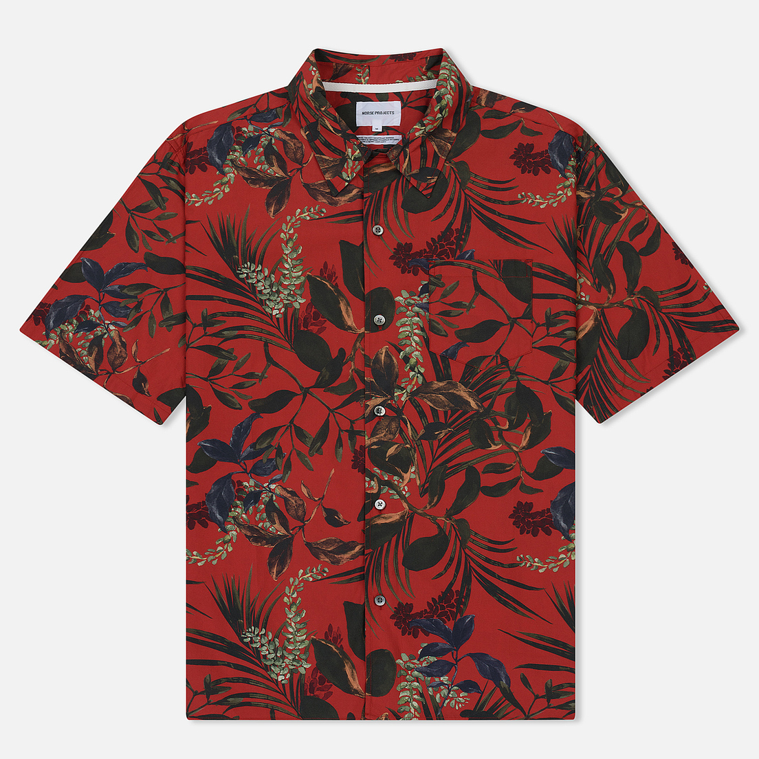 Norse Projects Мужская рубашка Carsten Print