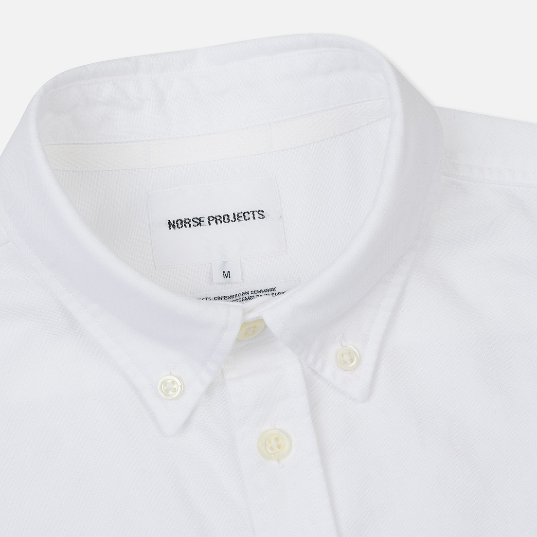 Norse Projects Мужская рубашка Theo Oxford SS