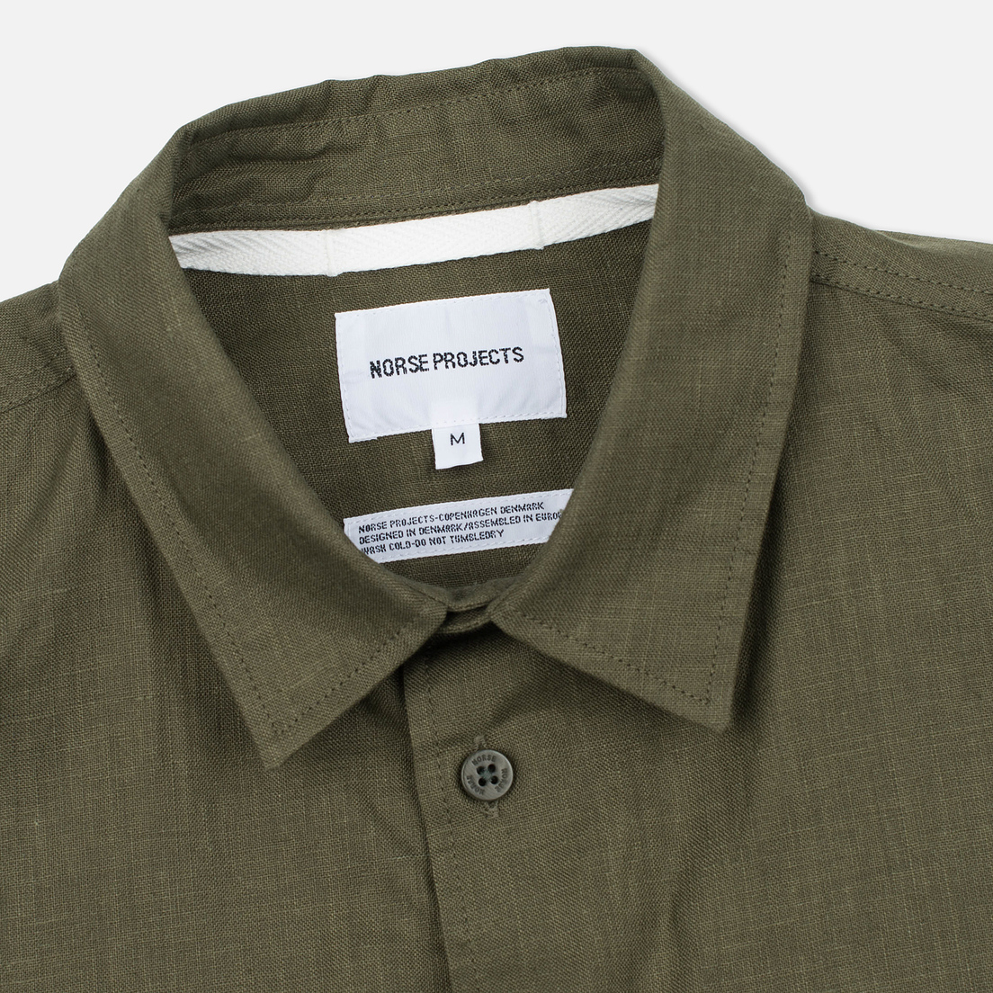 Norse Projects Мужская рубашка Villads Dry Texture