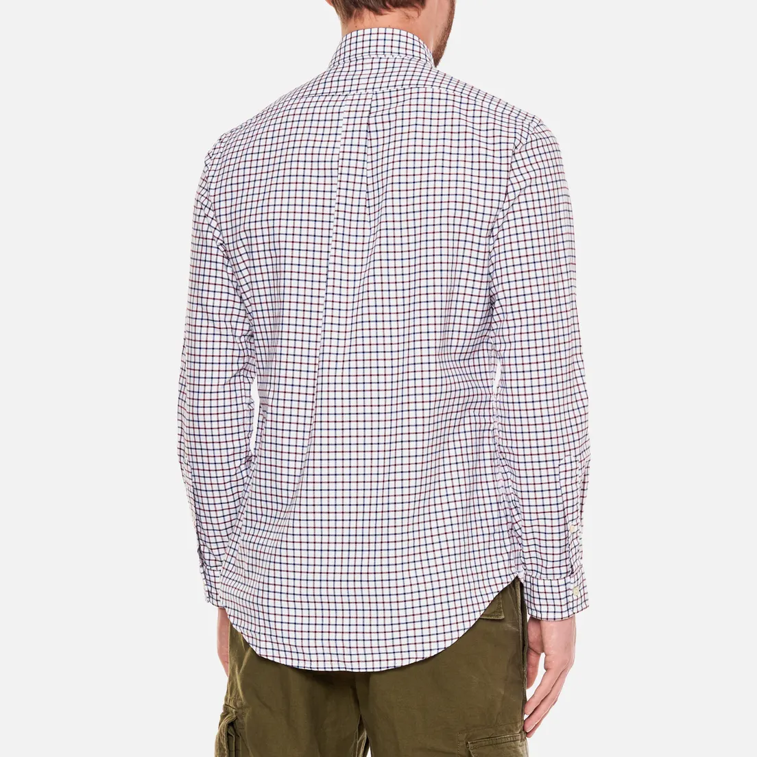 Polo Ralph Lauren Мужская рубашка Button Down Oxford Gingham