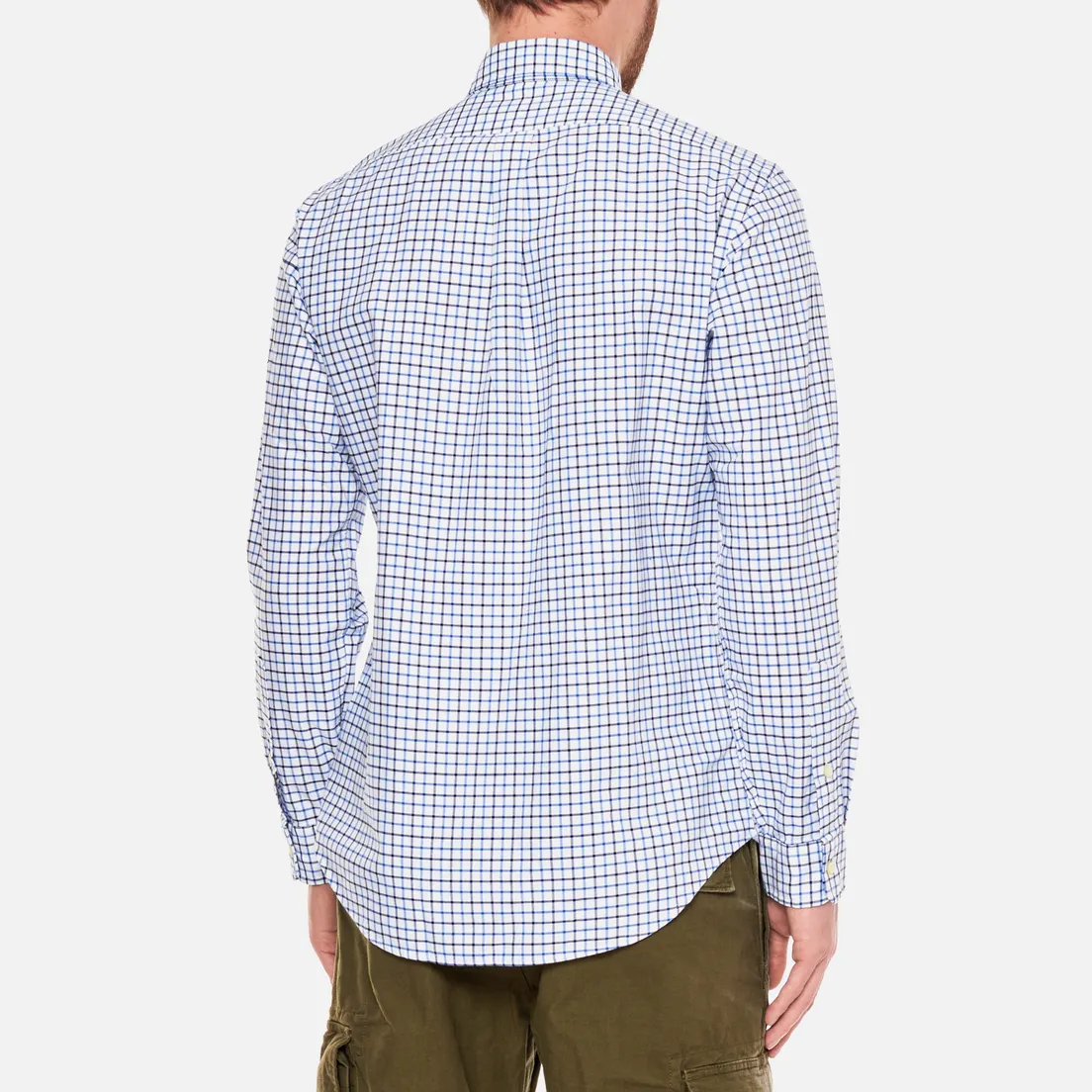 Polo Ralph Lauren Мужская рубашка Button Down Oxford Gingham