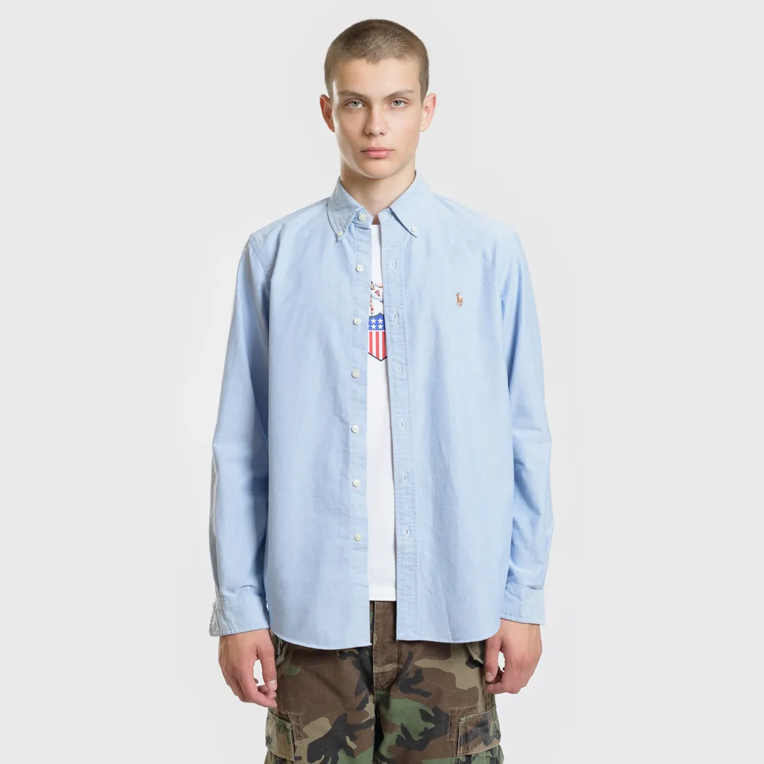 Polo Ralph Lauren Мужская рубашка Classic Fit Oxford