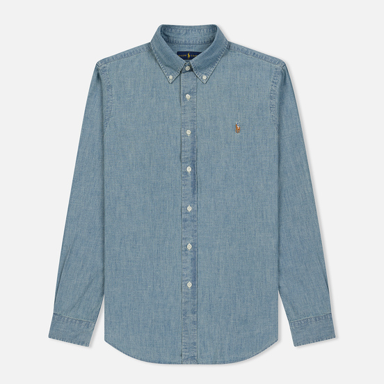 Мужская рубашка Polo Ralph Lauren Classic Fit Oxford Chambray