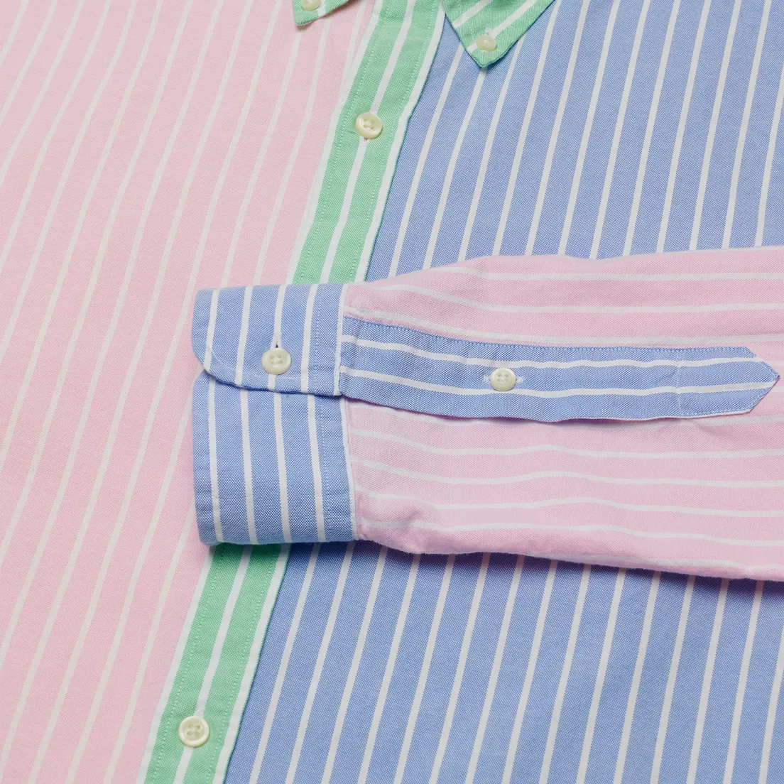 Polo Ralph Lauren Мужская рубашка Silm Fit Oxford Stripe Fun