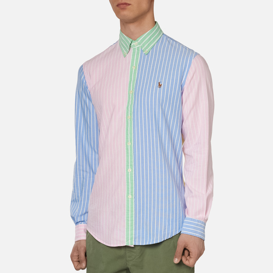 Мужская рубашка Polo Ralph Lauren Silm Fit Oxford Stripe Fun Multicolor