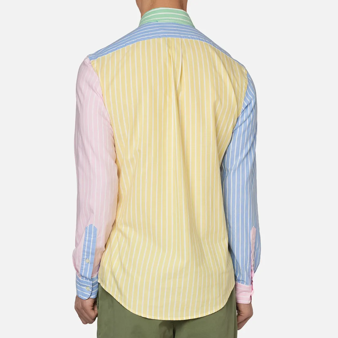 Polo Ralph Lauren Мужская рубашка Silm Fit Oxford Stripe Fun