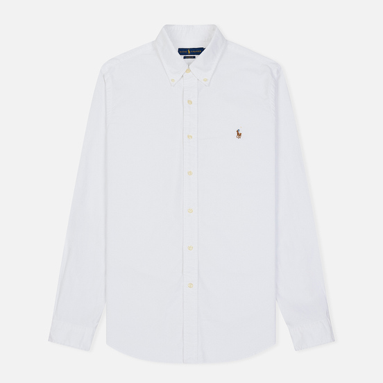 Мужская рубашка Polo Ralph Lauren Classic Fit Oxford White