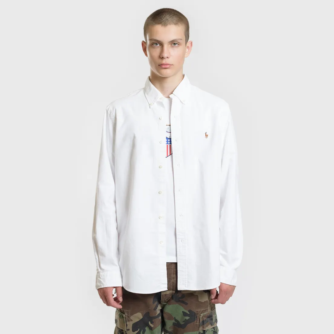 Polo Ralph Lauren Мужская рубашка Classic Fit Oxford