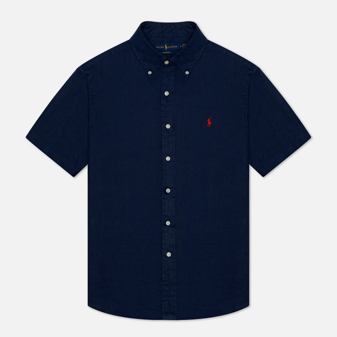 Polo Ralph Lauren Мужская рубашка Classic Fit Piece Dye Linen