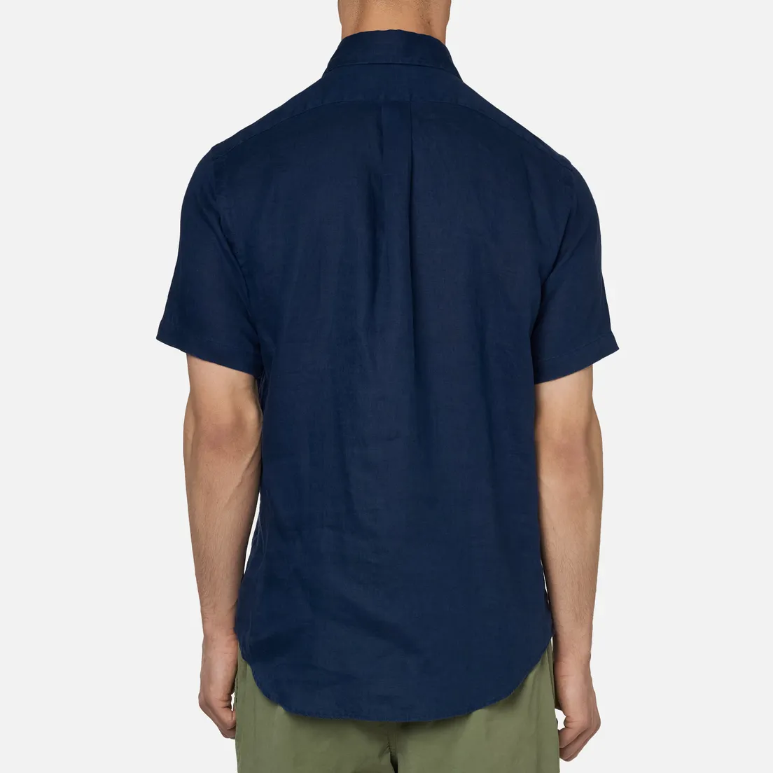Polo Ralph Lauren Мужская рубашка Classic Fit Piece Dye Linen