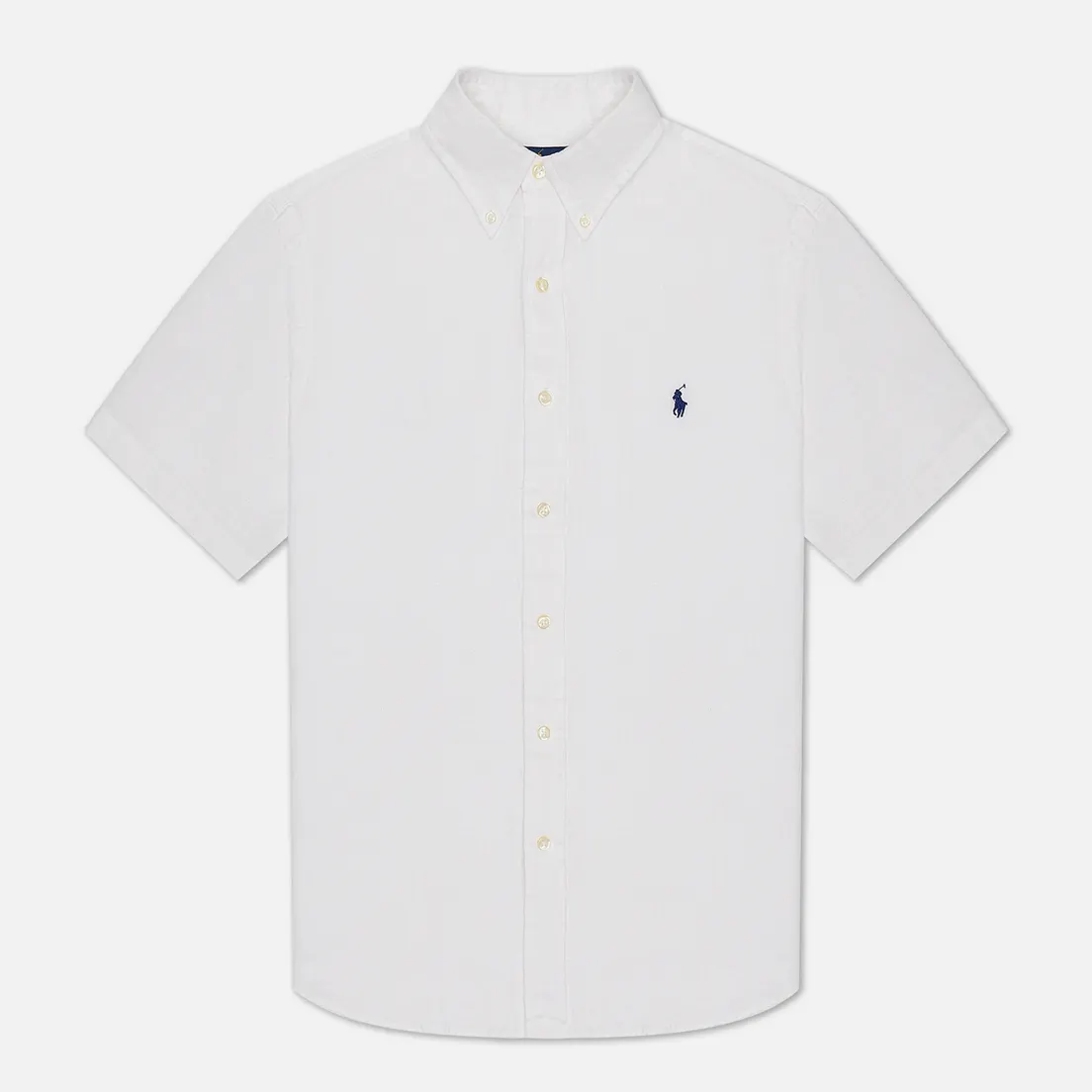 Polo Ralph Lauren Мужская рубашка Classic Fit Piece Dye Linen