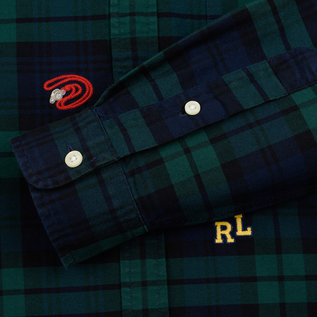 Polo Ralph Lauren Мужская рубашка Classic Fit Plaid Oxford