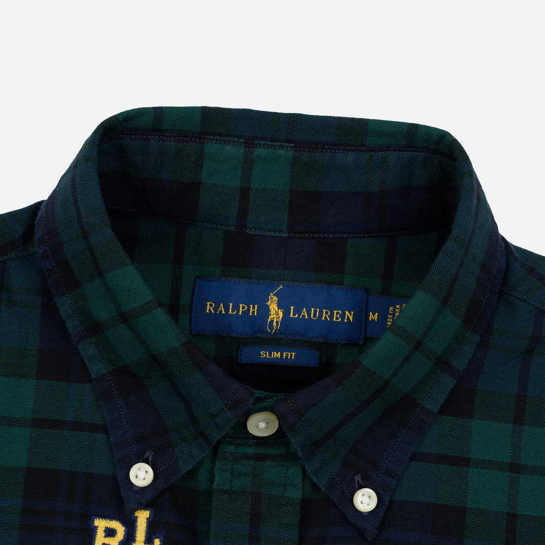 Polo Ralph Lauren Мужская рубашка Classic Fit Plaid Oxford