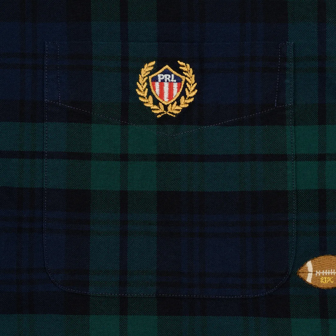 Polo Ralph Lauren Мужская рубашка Classic Fit Plaid Oxford