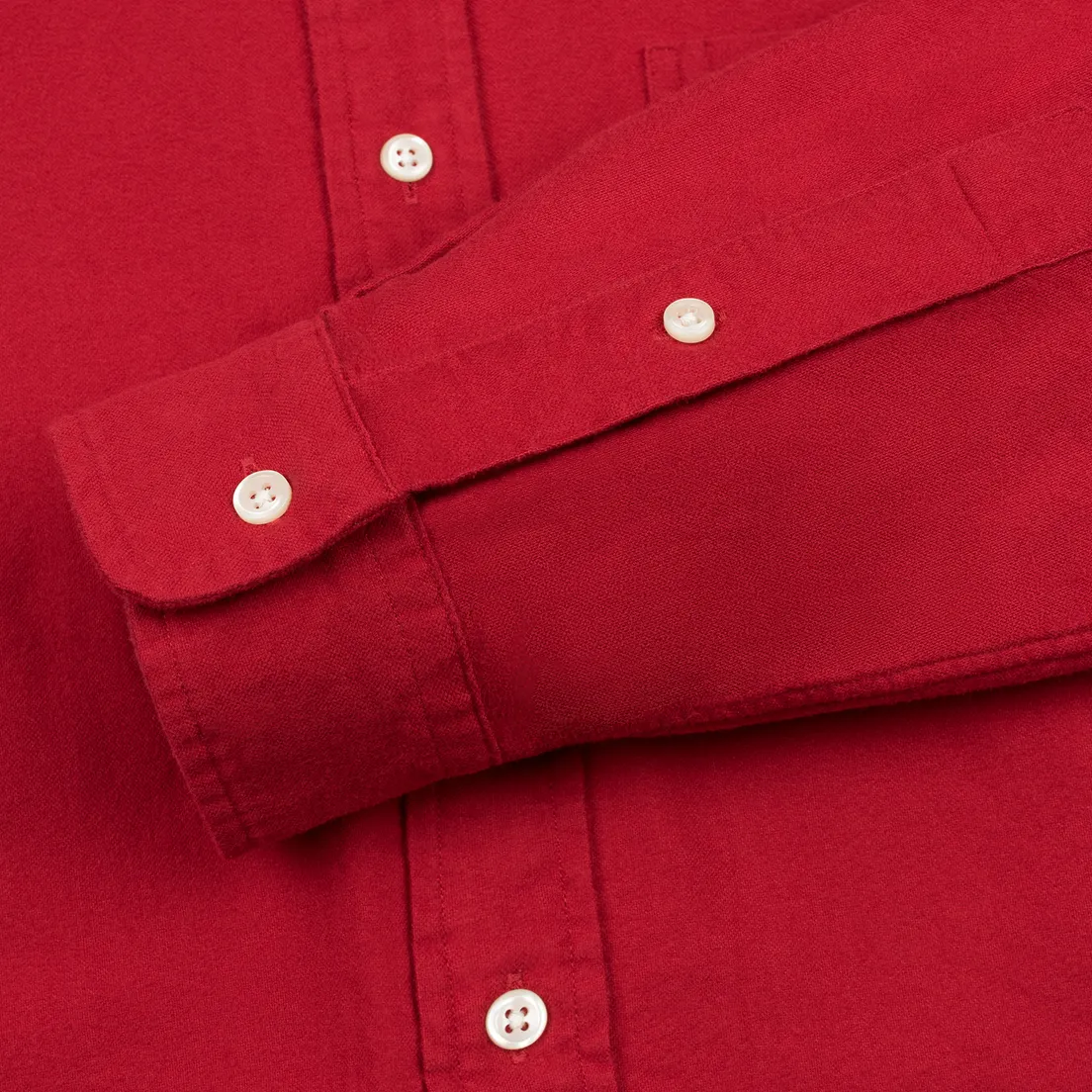 Polo Ralph Lauren Мужская рубашка Custom Fit Bear Brushed Oxford