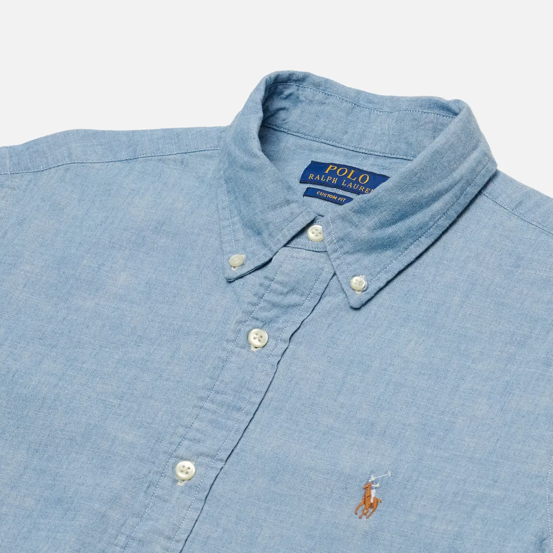 Polo Ralph Lauren Мужская рубашка Custom Fit Polo Pony Color