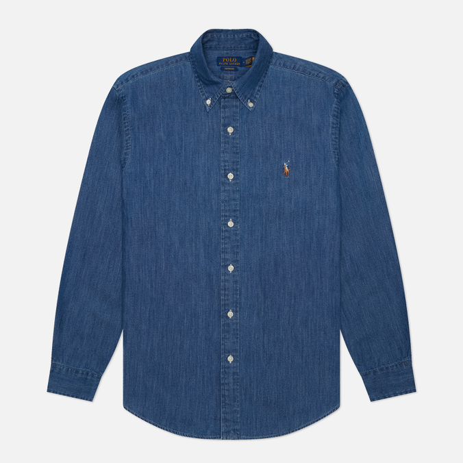 Мужская рубашка Polo Ralph Lauren Custom Fit Polo Pony Color