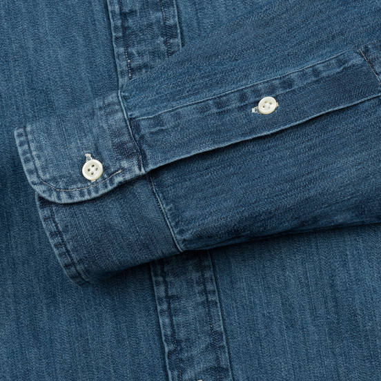 Мужская рубашка Polo Ralph Lauren Custom Fit Polo Pony Color Denim