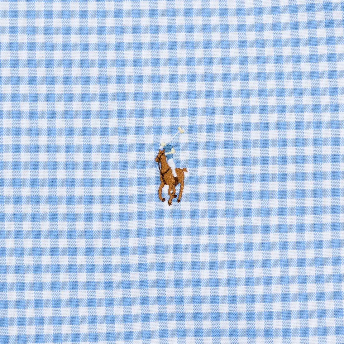Polo Ralph Lauren Мужская рубашка Custom Fit Polo Pony Color Mini Logo Oxford