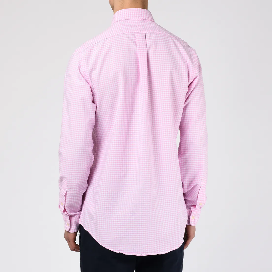 Polo Ralph Lauren Мужская рубашка Custom Fit Polo Pony Color Mini Logo Oxford