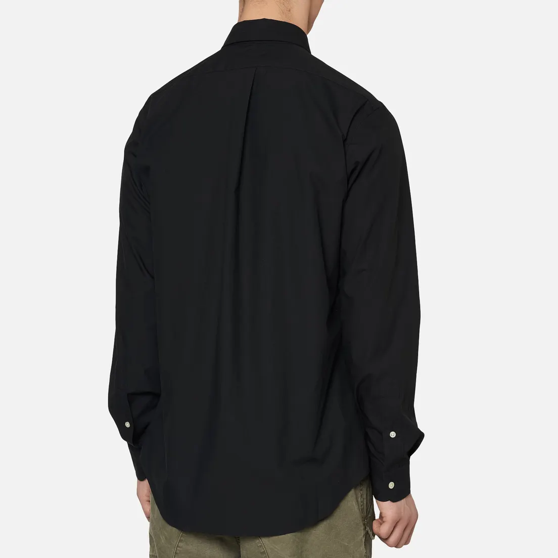 Polo Ralph Lauren Мужская рубашка Custom Fit Polo Pony Color Natural Stretch Poplin