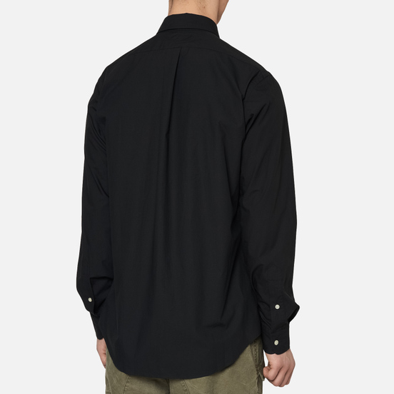 Мужская рубашка Polo Ralph Lauren Custom Fit Polo Pony Color Natural Stretch Poplin Black