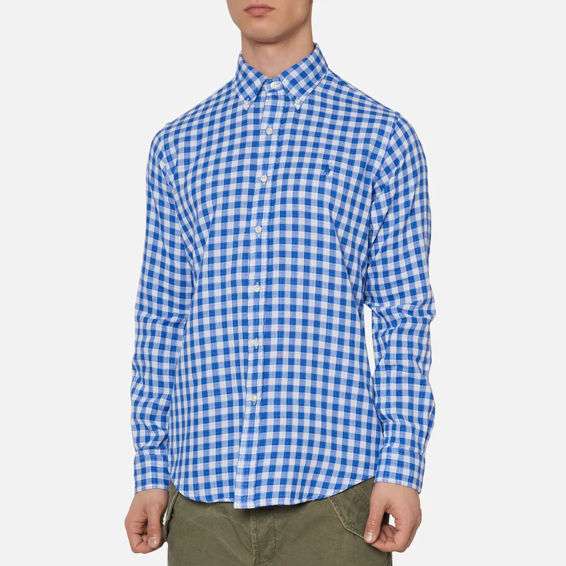 Polo Ralph Lauren Мужская рубашка Double Face Oxford