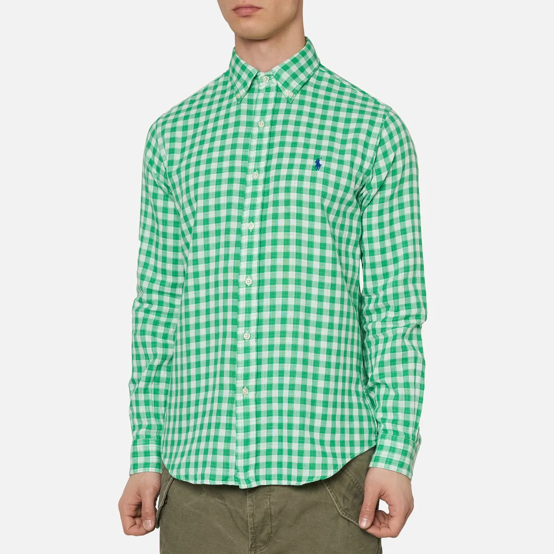 Polo Ralph Lauren Мужская рубашка Double Face Oxford