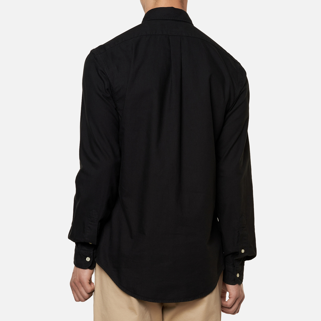 Polo Ralph Lauren Мужская рубашка Garment Dyed Oxford Slim Fit