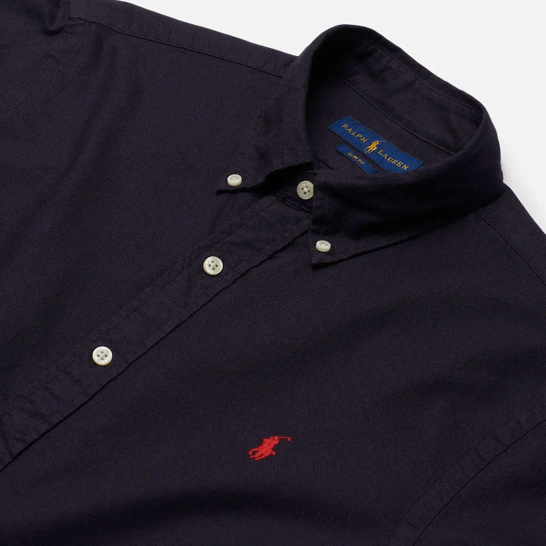 Polo Ralph Lauren Мужская рубашка Garment Dyed Oxford Slim Fit