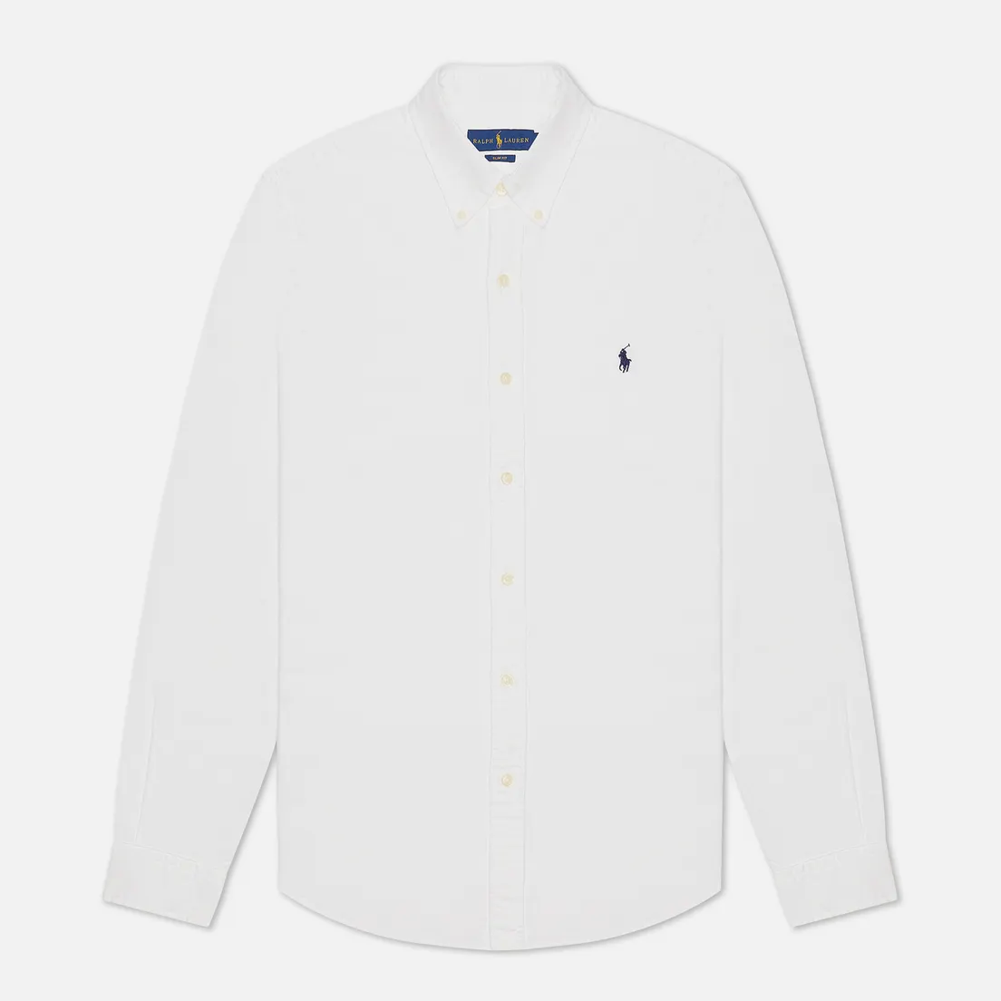 Polo Ralph Lauren Мужская рубашка Garment Dyed Oxford Slim Fit