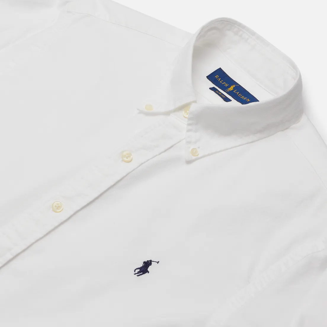 Polo Ralph Lauren Мужская рубашка Garment Dyed Oxford Slim Fit