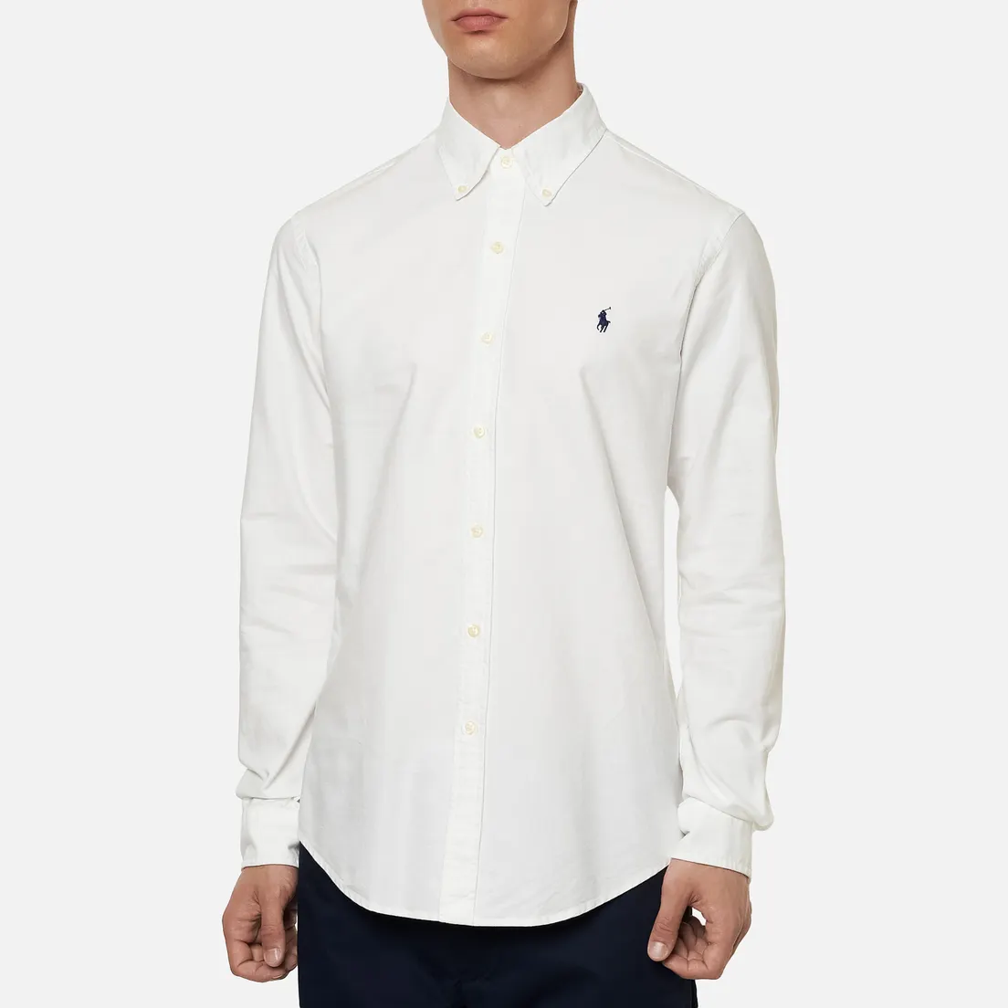 Polo Ralph Lauren Мужская рубашка Garment Dyed Oxford Slim Fit