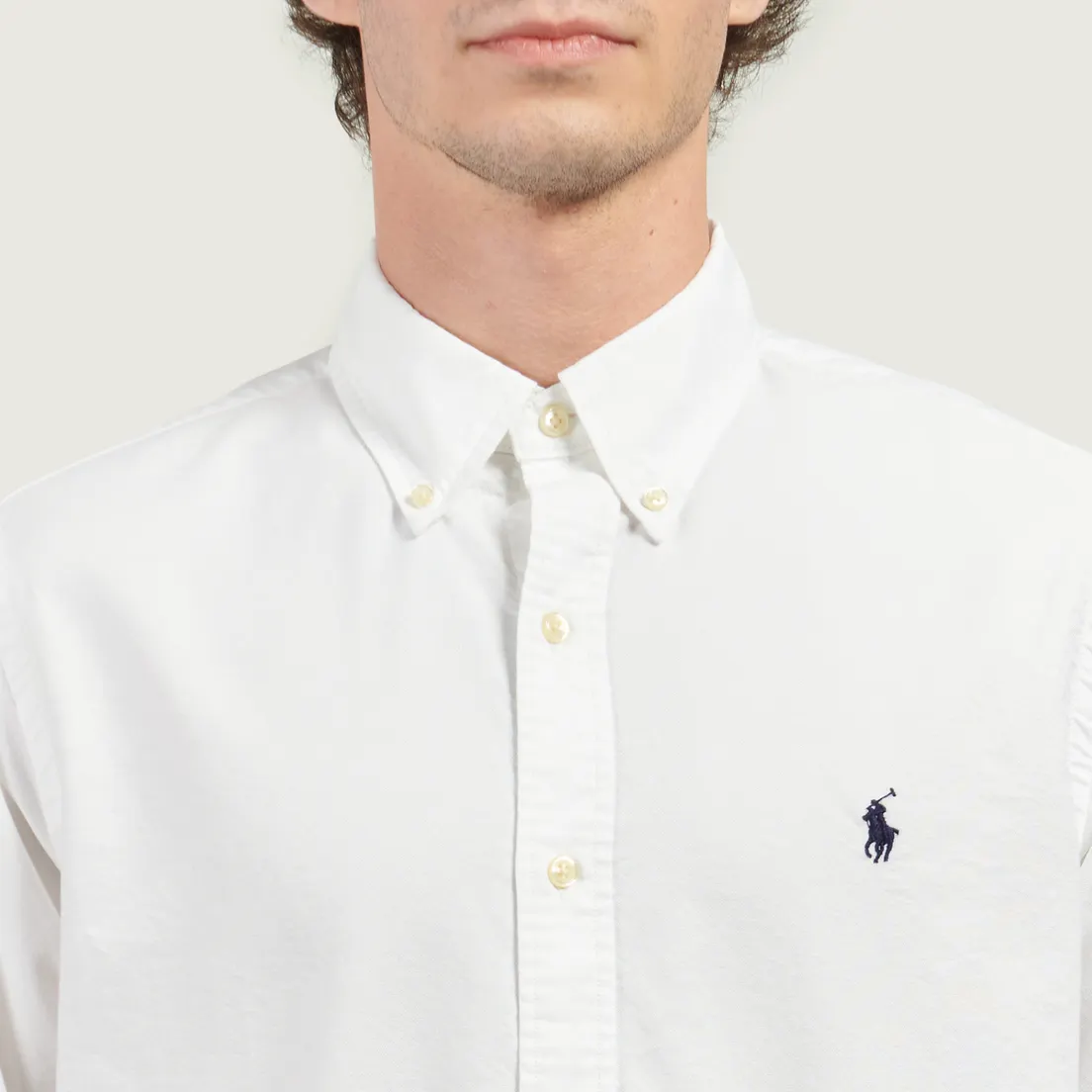 Polo Ralph Lauren Мужская рубашка Garment Dyed Oxford