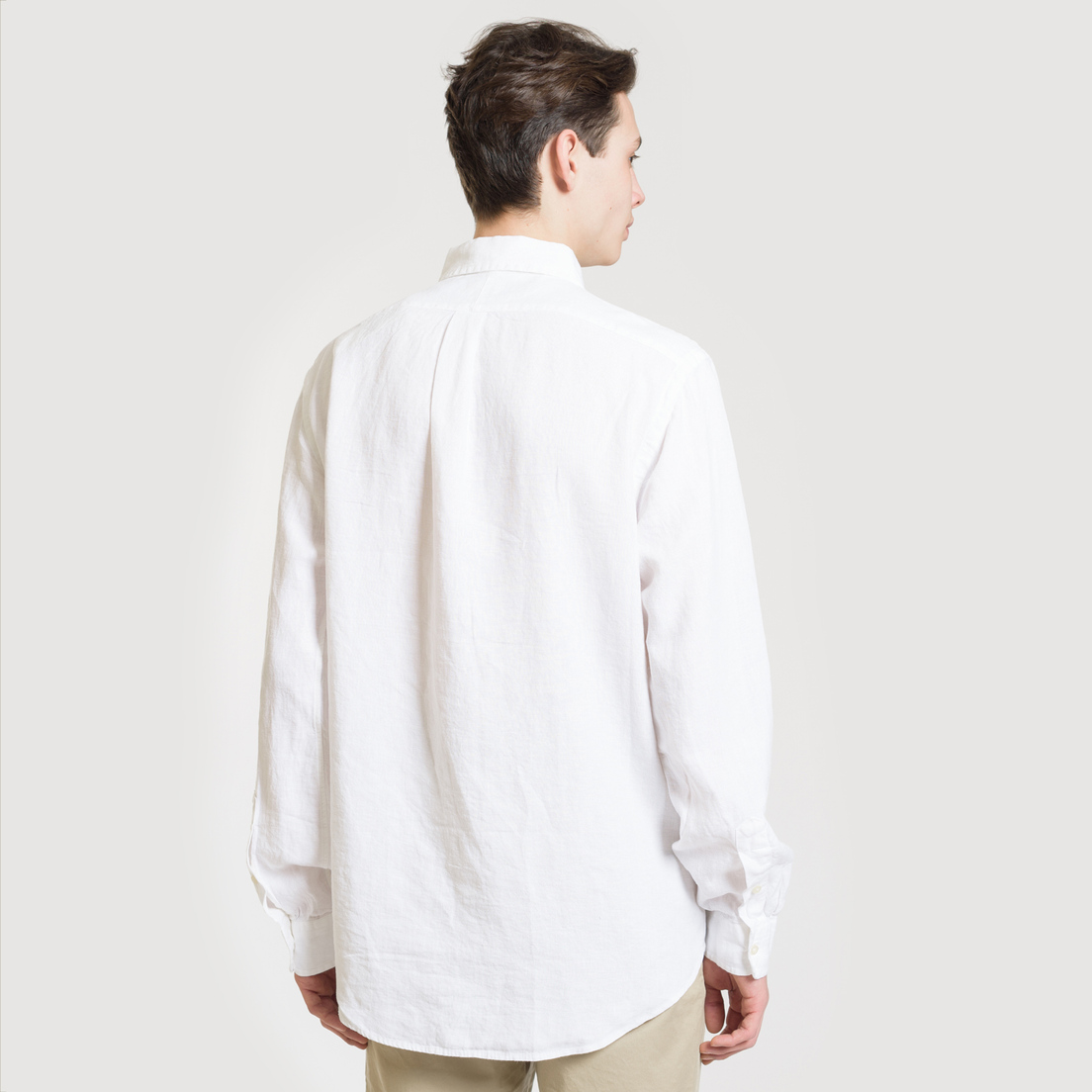 Polo Ralph Lauren Мужская рубашка Linen Oxford