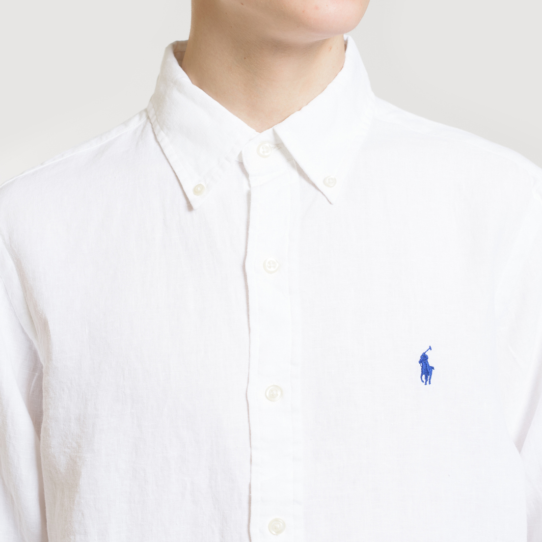 Polo Ralph Lauren Мужская рубашка Linen Oxford